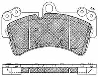 BREMBO P85069 - Juego de pastillas de freno - PRIME LINE