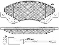 BREMBO P24065 - Juego de pastillas de freno - PRIME LINE