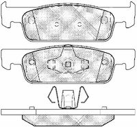 BREMBO P68059X - Juego de pastillas de freno - XTRA LINE