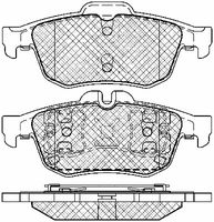 BREMBO P68057 - Juego de pastillas de freno - PRIME LINE