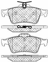 BREMBO P61110 - Juego de pastillas de freno - PRIME LINE
