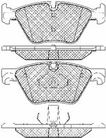 BREMBO P06060 - Juego de pastillas de freno - PRIME LINE