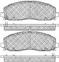 BREMBO P11035 - Juego de pastillas de freno - PRIME LINE