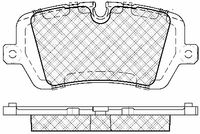 BREMBO P44021 - Juego de pastillas de freno - PRIME LINE