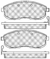 BREMBO P56021 - Juego de pastillas de freno - PRIME LINE