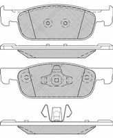 BREMBO P68065X - Juego de pastillas de freno - XTRA LINE