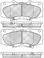 BREMBO P83140 - Juego de pastillas de freno - PRIME LINE