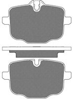 BREMBO P06101 - Juego de pastillas de freno - PRIME LINE