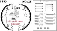 BREMBO S59521 - Juego de zapatas de frenos, freno de estacionamiento - ESSENTIAL LINE