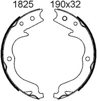 BREMBO S61542 - Juego de zapatas de frenos, freno de estacionamiento - ESSENTIAL LINE
