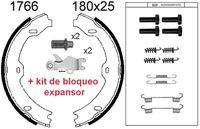 BREMBO S50519 - Juego de zapatas de frenos, freno de estacionamiento - ESSENTIAL LINE