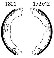 BREMBO S23579 - Juego de zapatas de frenos, freno de estacionamiento - ESSENTIAL LINE
