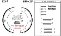 BREMBO S06503 - Juego de zapatas de frenos, freno de estacionamiento - ESSENTIAL LINE
