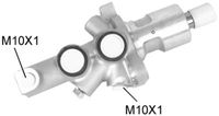 BREMBO M50024 - Cilindro principal de freno - ESSENTIAL LINE