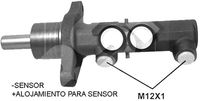 BREMBO M85086 - Cilindro principal de freno - ESSENTIAL LINE