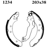 BREMBO S24507 - Juego de zapatas de frenos - ESSENTIAL LINE