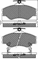 BREMBO P30005 - Juego de pastillas de freno - PRIME LINE