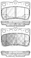 BREMBO P83073 - Juego de pastillas de freno - PRIME LINE