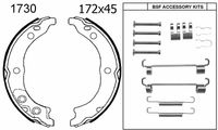 BREMBO S61541 - Juego de zapatas de frenos, freno de estacionamiento - ESSENTIAL LINE
