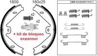 BREMBO S50525 - Juego de zapatas de frenos, freno de estacionamiento - ESSENTIAL LINE