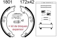 BREMBO S23579 - Juego de zapatas de frenos, freno de estacionamiento - ESSENTIAL LINE