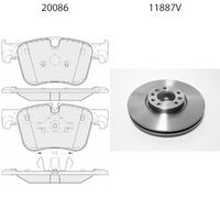 BSF 15549 - Kit frenos, freno de disco - SUPER-PAD®