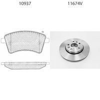 BSF 15581 - Kit frenos, freno de disco - SUPER-PAD®