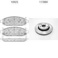 BSF 15685 - Kit frenos, freno de disco - SUPER-PAD®
