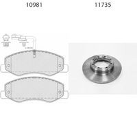 BSF 15757 - Kit frenos, freno de disco - SUPER-PAD®