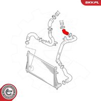ESEN SKV 43SKV451 - Tubo flexible de aire de sobrealimentación