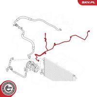 ESEN SKV 43SKV526 - Tubería de alta presión, aire acondicionado