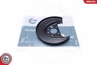 ESEN SKV 57SKV609 - Chapa protectora contra salpicaduras, disco de freno