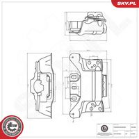 CORTECO 49402624 - Suspensión, transmisión automática