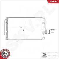 ERA 667110 - Condensador, aire acondicionado