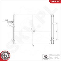 DELPHI CF2014712B1 - Condensador, aire acondicionado