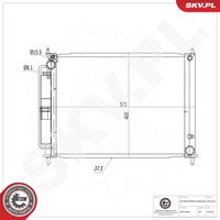 ERA 667149 - Condensador, aire acondicionado