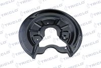 TRICLO 852772 - Chapa protectora contra salpicaduras, disco de freno