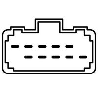 TRICLO 145133 - Interruptor, elevalunas