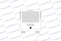 TRICLO 121920 - Conmutador, Desbloqueo tapa maletero