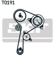 SKF VKMC 16001 - Bomba de agua + kit de correa poli V/dentada