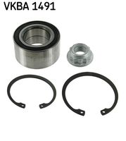 SKF VKBA 1491 - Juego de cojinete de rueda
