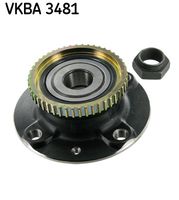 SKF VKBA 3481 - Juego de cojinete de rueda
