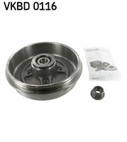 RIDEX 123B0241 - Tambor de freno