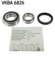 SKF VKBA6826 - Juego de cojinete de rueda