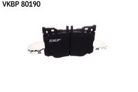 SKF VKBP 80190 - Juego de pastillas de freno