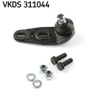RIDEX 2462S0287 - Rótula de suspensión/carga