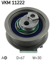 SKF VKM11222 - Polea tensora, correa dentada