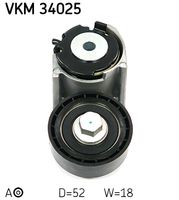 SKF VKM34025 - Tensor de correa, correa poli V
