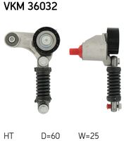 SKF VKM 36032 - Tensor de correa, correa poli V