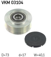 SKF VKM 03104 - Rueda libre alternador